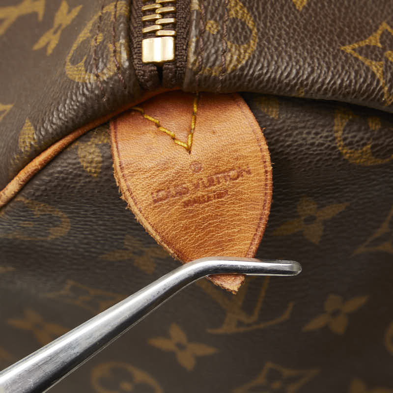 Louis Vuitton Monogram Keepall 50 Handbag Boston Bag M41426 Brown