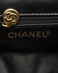 Sac banane Chanel Matlasse Body Bag Cuir d'agneau noir Femme