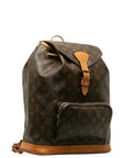 Louis Vuitton Monogram Monsouri GM Backpack M51135 Brown