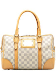 Louis Vuitton Damier Azur Berkeley Boston Bag N52001 White