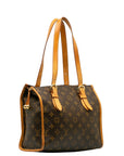 Louis Vuitton Monogram Popincourt O Shoulder Bag M40007 Brown PVC Leather  Louis Vuitton