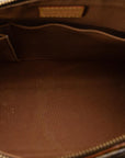 Louis Vuitton Monogram Popincourt O Shoulder Bag M40007 Brown PVC Leather  Louis Vuitton