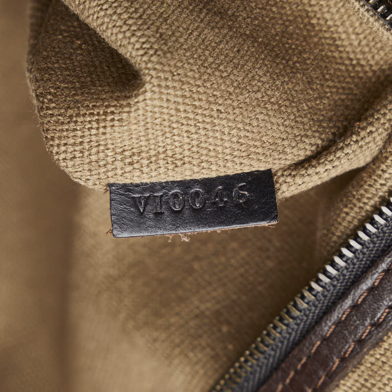 Louis Vuitton Business Bag M92532 Cafe Brown Leather Men's