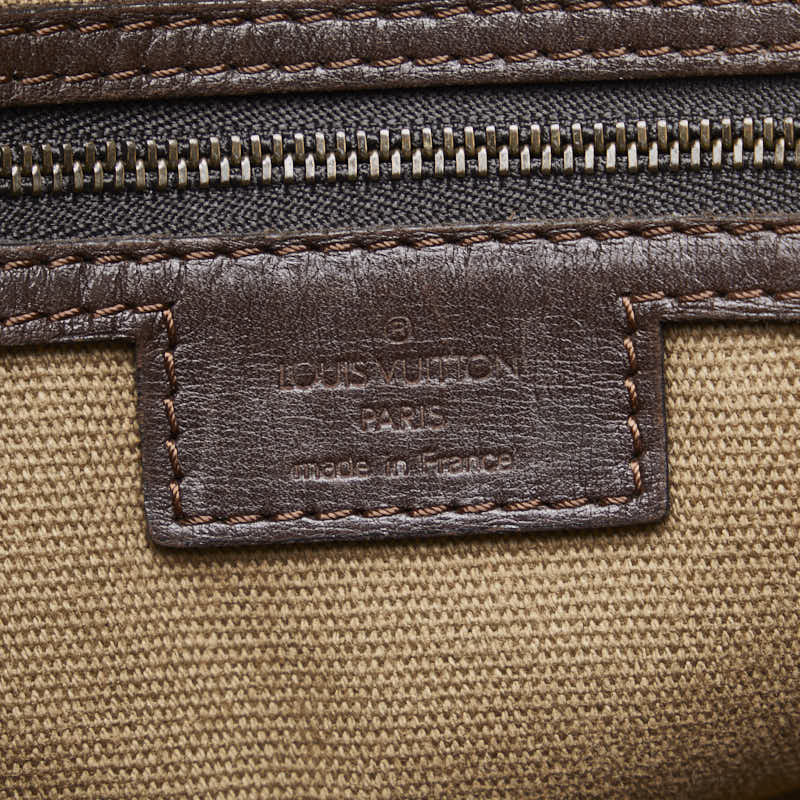 Louis Vuitton Business Bag M92532 Cafe Brown Leather Men&#39;s