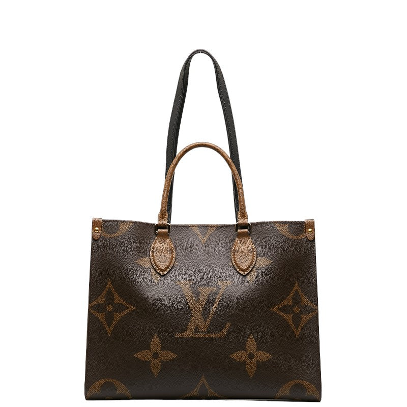 Louis Vuitton Monogram Giant Reverse M45321 Handbag PVC Brown