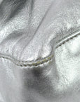 Fendi Silver Mamma Baguette Handbag