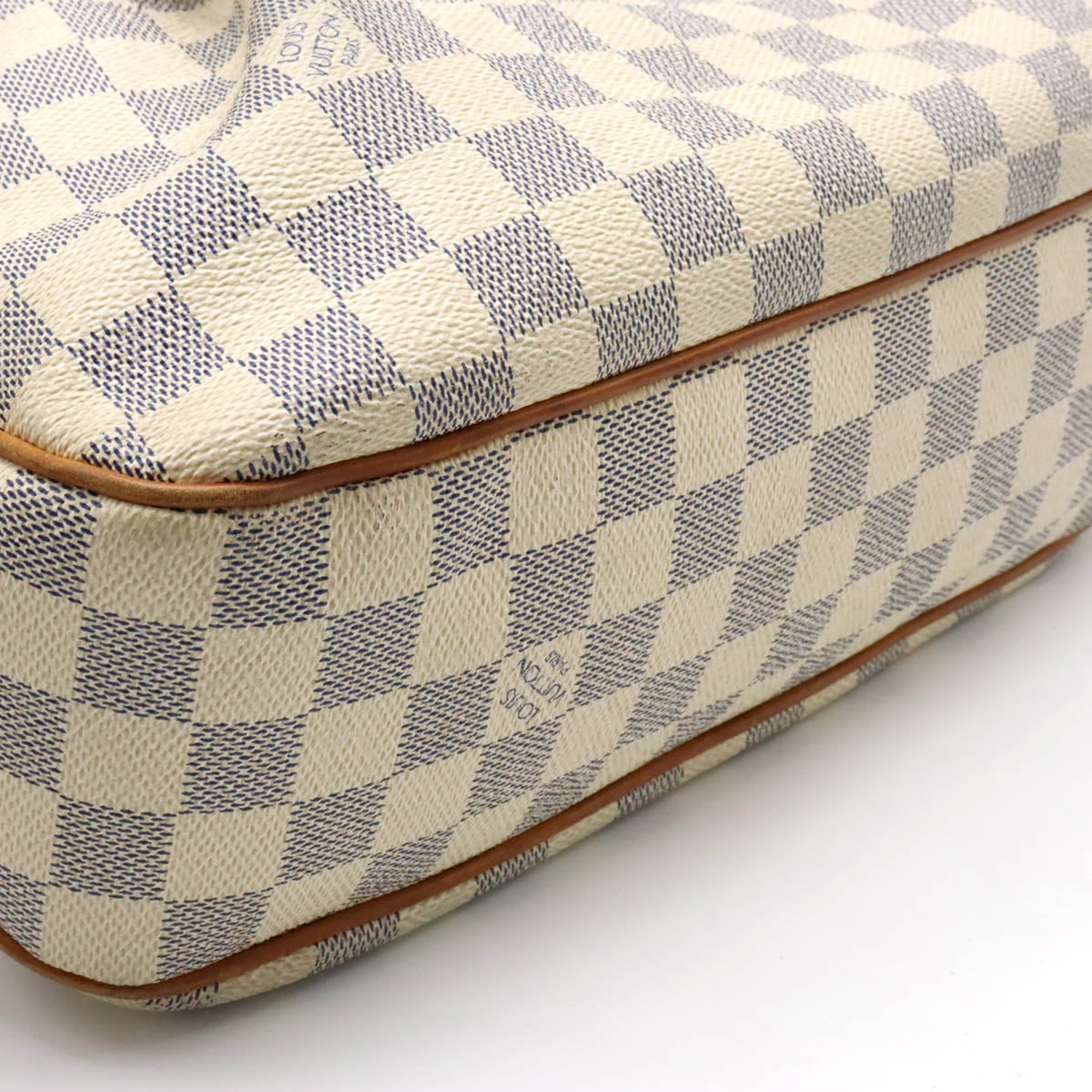 Authenticated Used Louis Vuitton Shoulder Bag Damier Azur Siracusa PM  Ladies N41113 