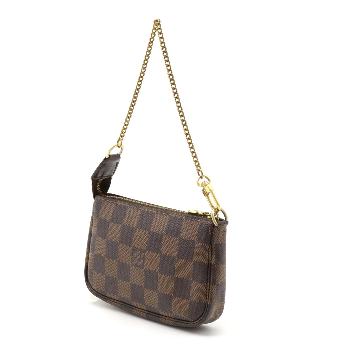 Louis Vuitton Navona Pochette Pouch Handbag Shoulder Bag Damier Ebene –  Timeless Vintage Company