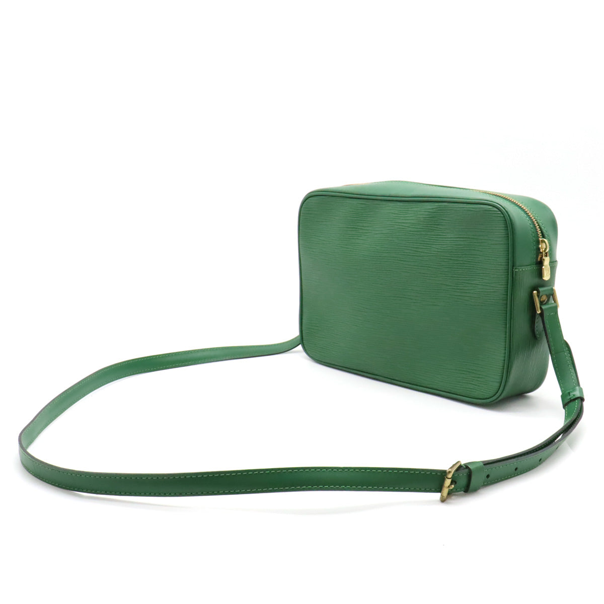 Auth Louis Vuitton Epi Pochette Accessoires Pouch Borneo Green