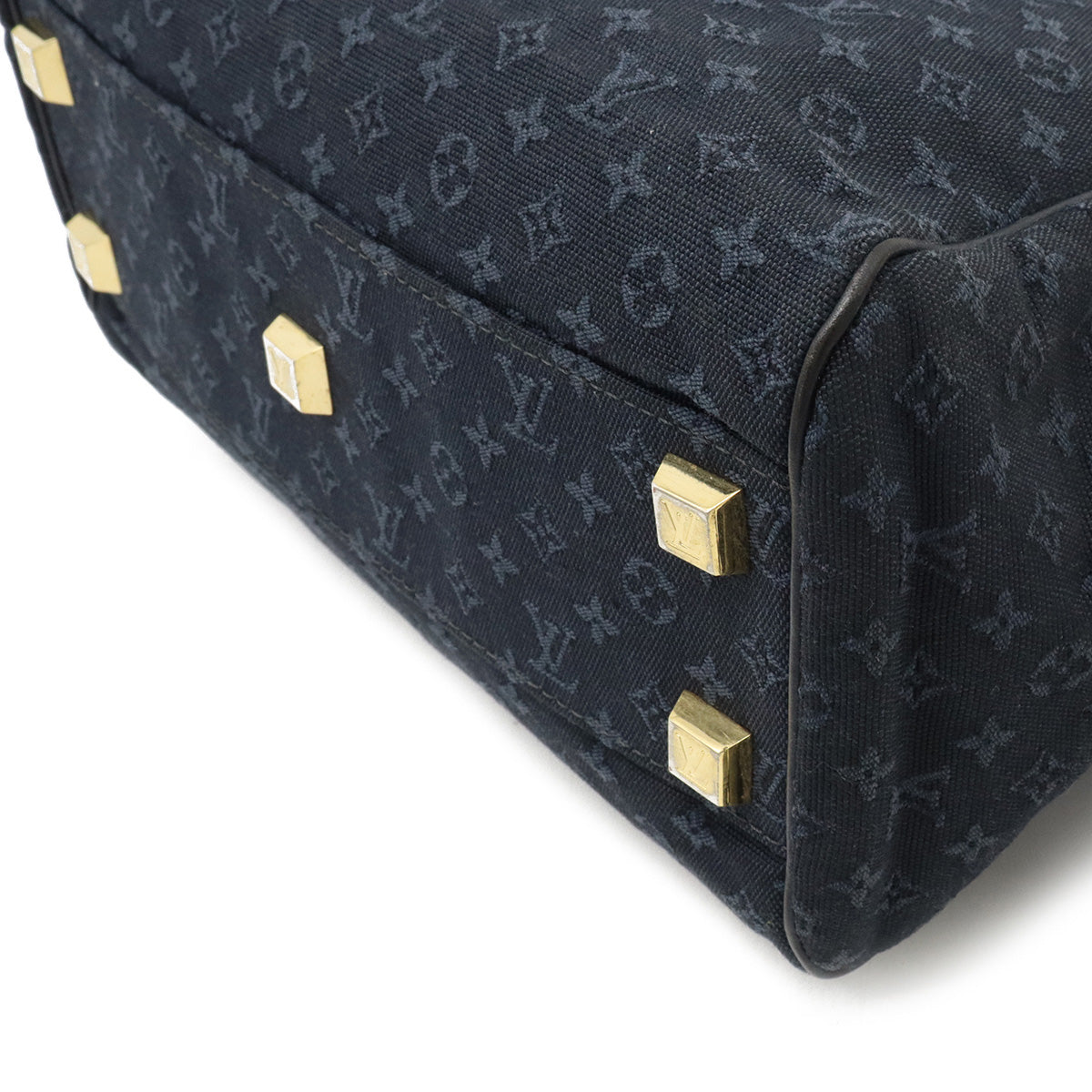 Louis Vuitton Blue Monogram Mini Lin Josephine PM Shoulder Bag