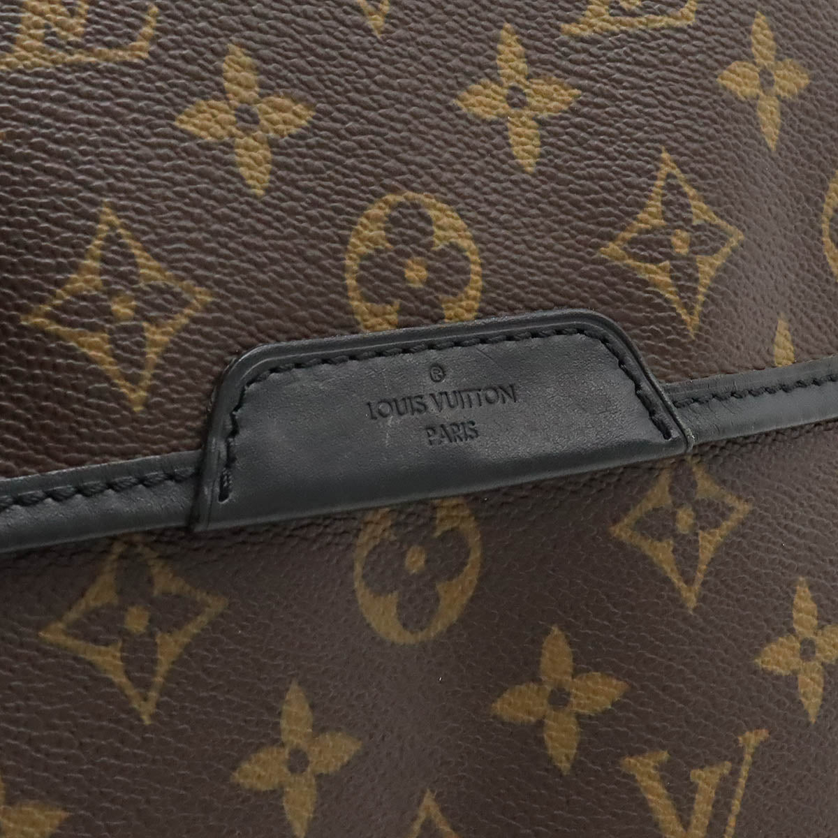 Louis Vuitton Macassar Bass MM Monogram Canvas Messenger Bag