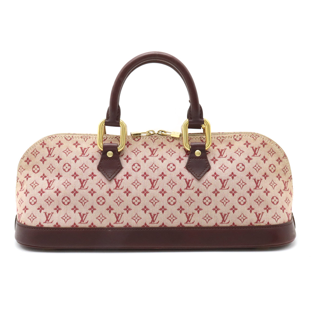 Sell Louis Vuitton Cherry Monogram Mini Lin Horizontal Alma Bag - Maroon