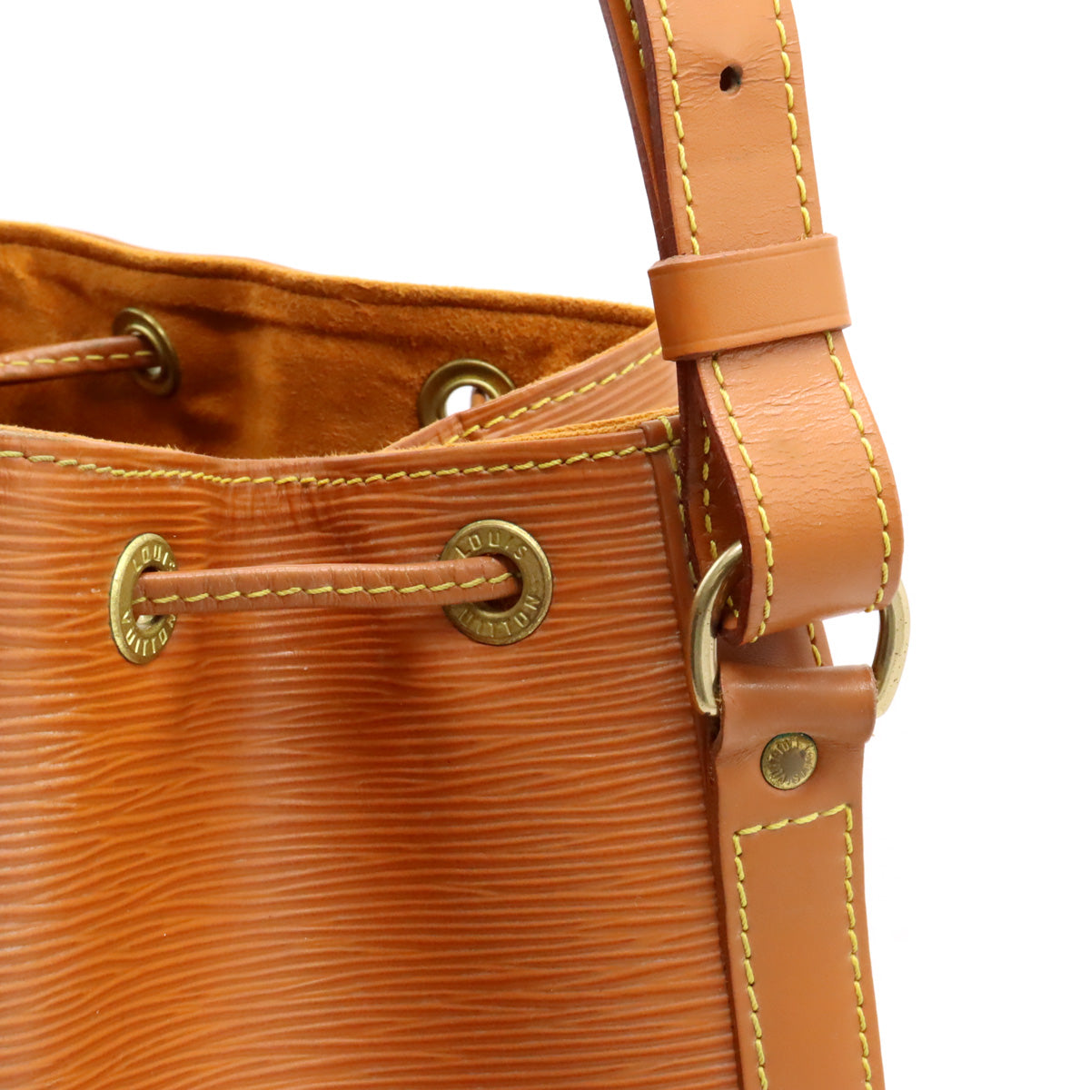Louis Vuitton Epi Noe Shoulder Bag Camel M44008