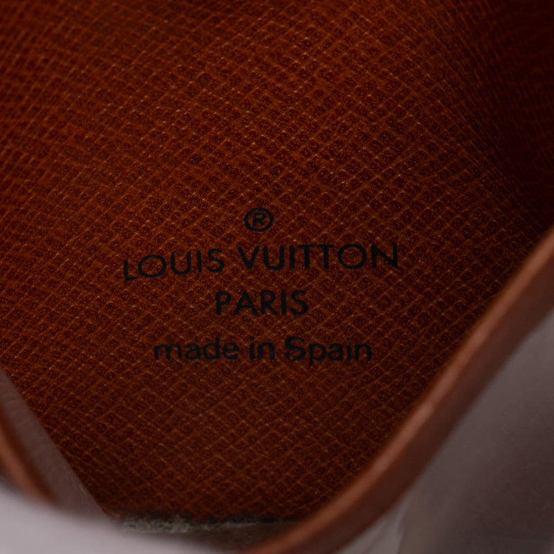 Louis Vuitton Monogram Porte 2 Jaeger Le Coultre Vertical Passcase M60533 Brown PVC Leather  Louis Vuitton