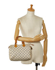 Louis Vuitton Damier Azur Speedy 25 Handbag Mini Boston Bag N4137