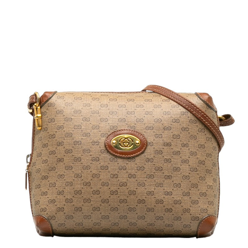 Gucci Old Gucci GG Pattern Diagonal Shoulder Bag 007 115 4916 Brown