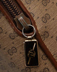 Gucci Oude Gucci Diagonale schoudertas met GG-patroon 007 115 4916 Bruin