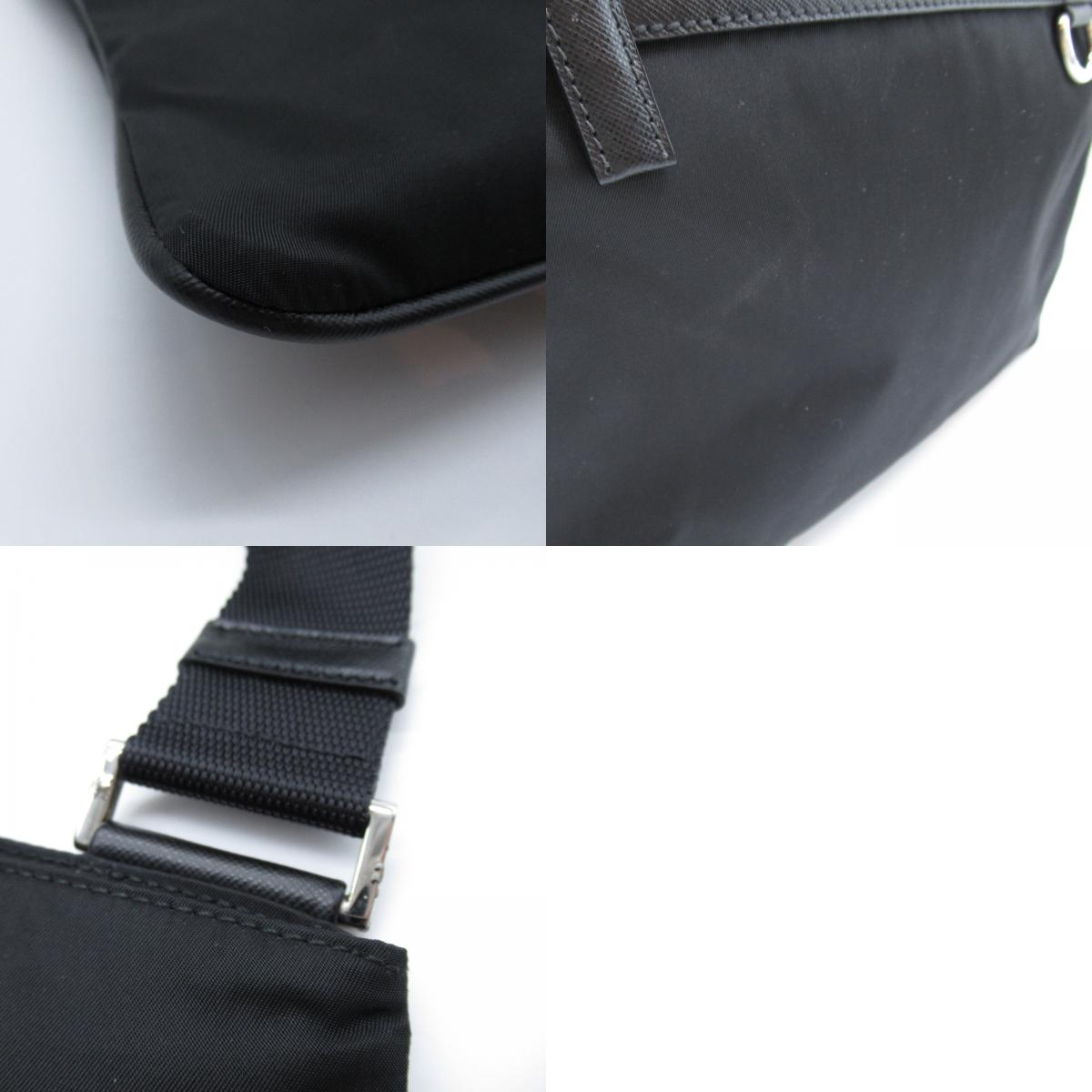 Prada Prada Shoulder Bag Nylon  Black VA0340