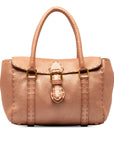 Fendi Selleria Mini-Linda Handbag 8BR486 Pink Leather  Fendi