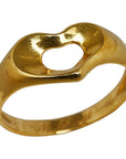 Tiffany Heart Ring Ring K18YG Yellow Gold  TIFFANY&Co