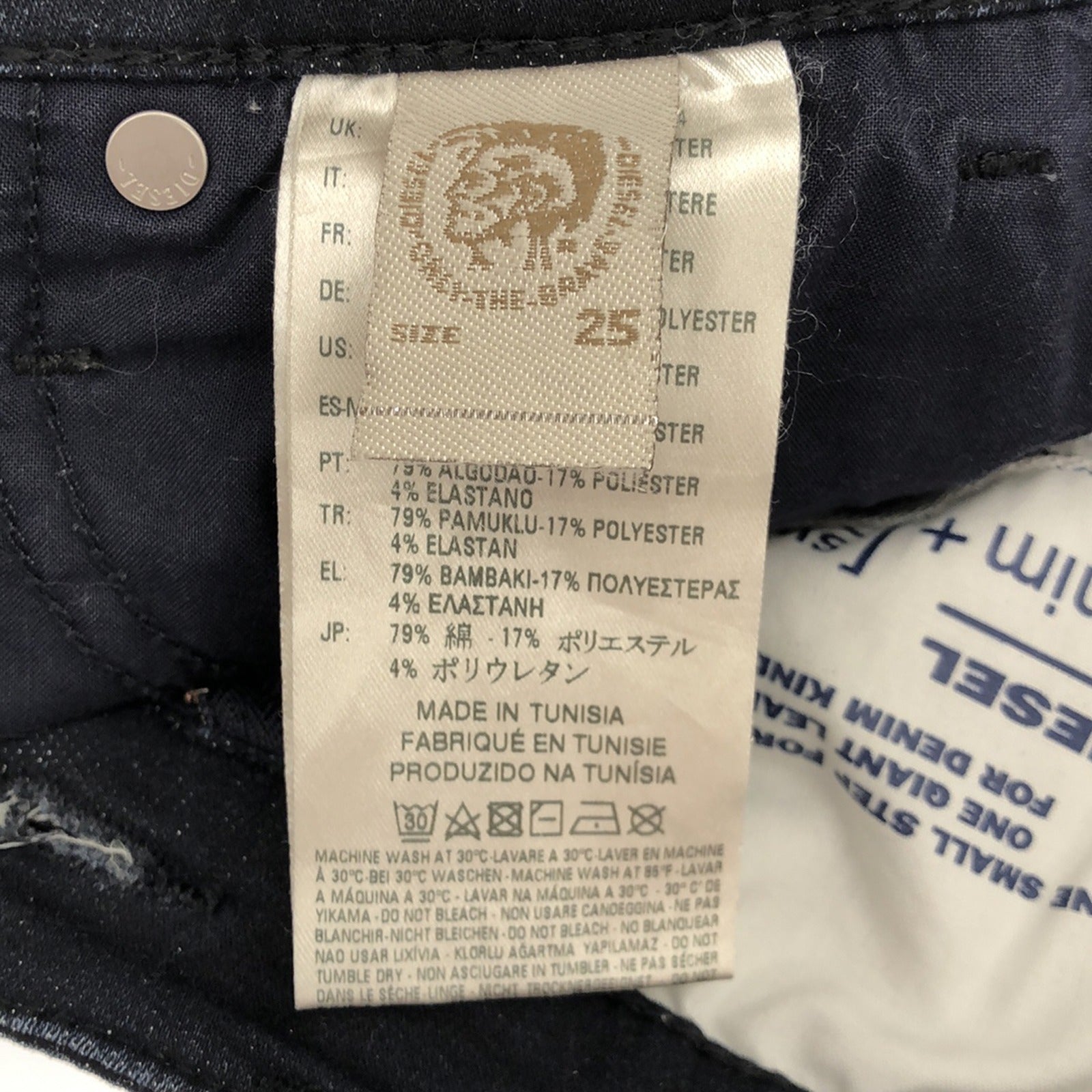 Diesel Diesel Denim Pants Denim Pants Clothing Bottoms Cotton  Blue