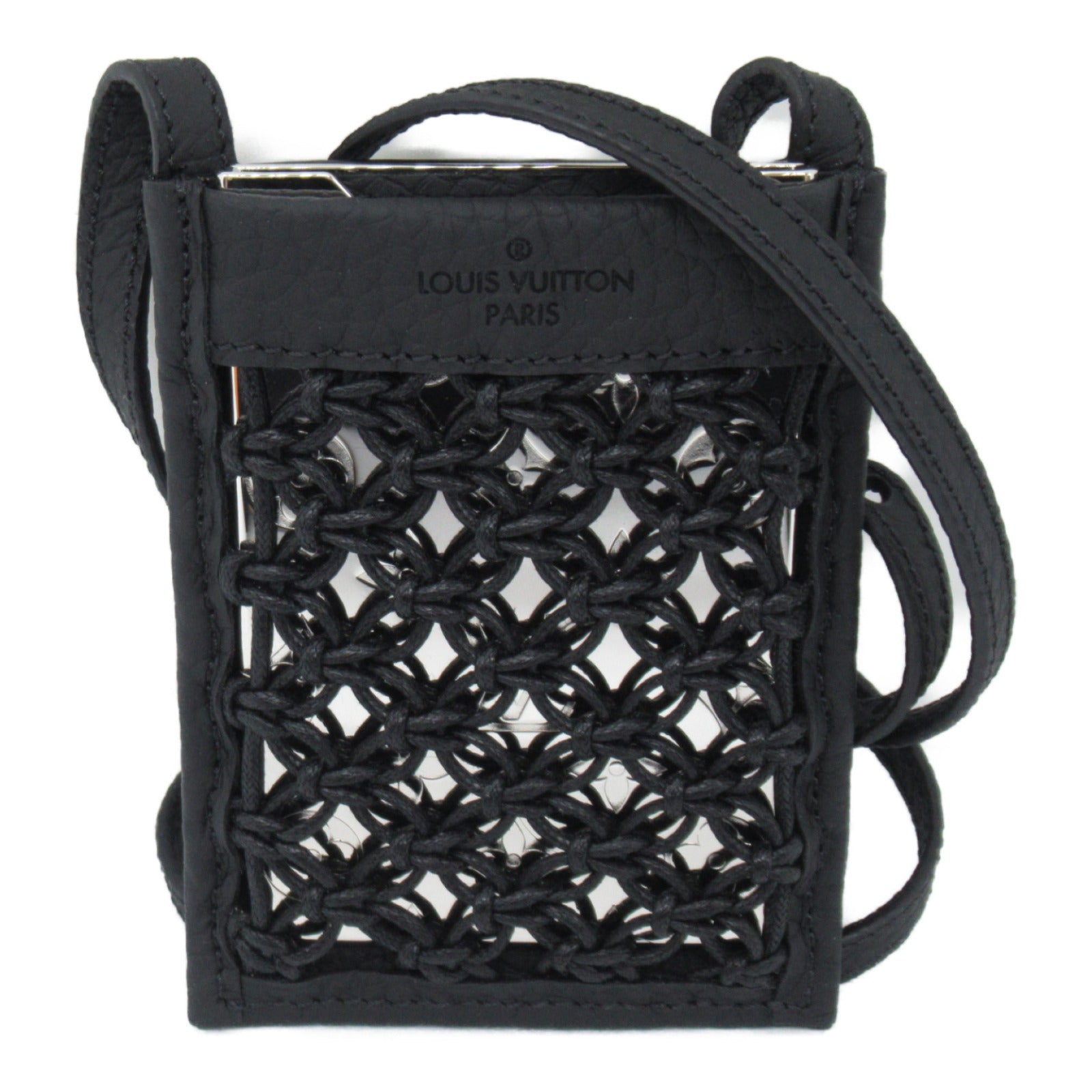 Louis Vuitton Louis Vuitton Multi_Pochette Card Her Card Case Accessories    Black MP2622