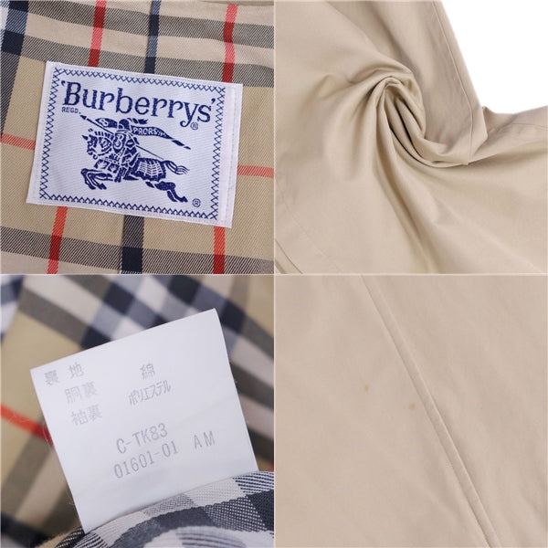 Vint Burberry s Coat Trent Coat Cotton 100%   9AB2 (M equivalent) Beige -Two-Two-Two-Two-Two-Two-Two-Two-Two-Two-Two-Two-Two-Two