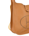 Hermes Natural Epson Evelyne 2 GM Shoulder Bag