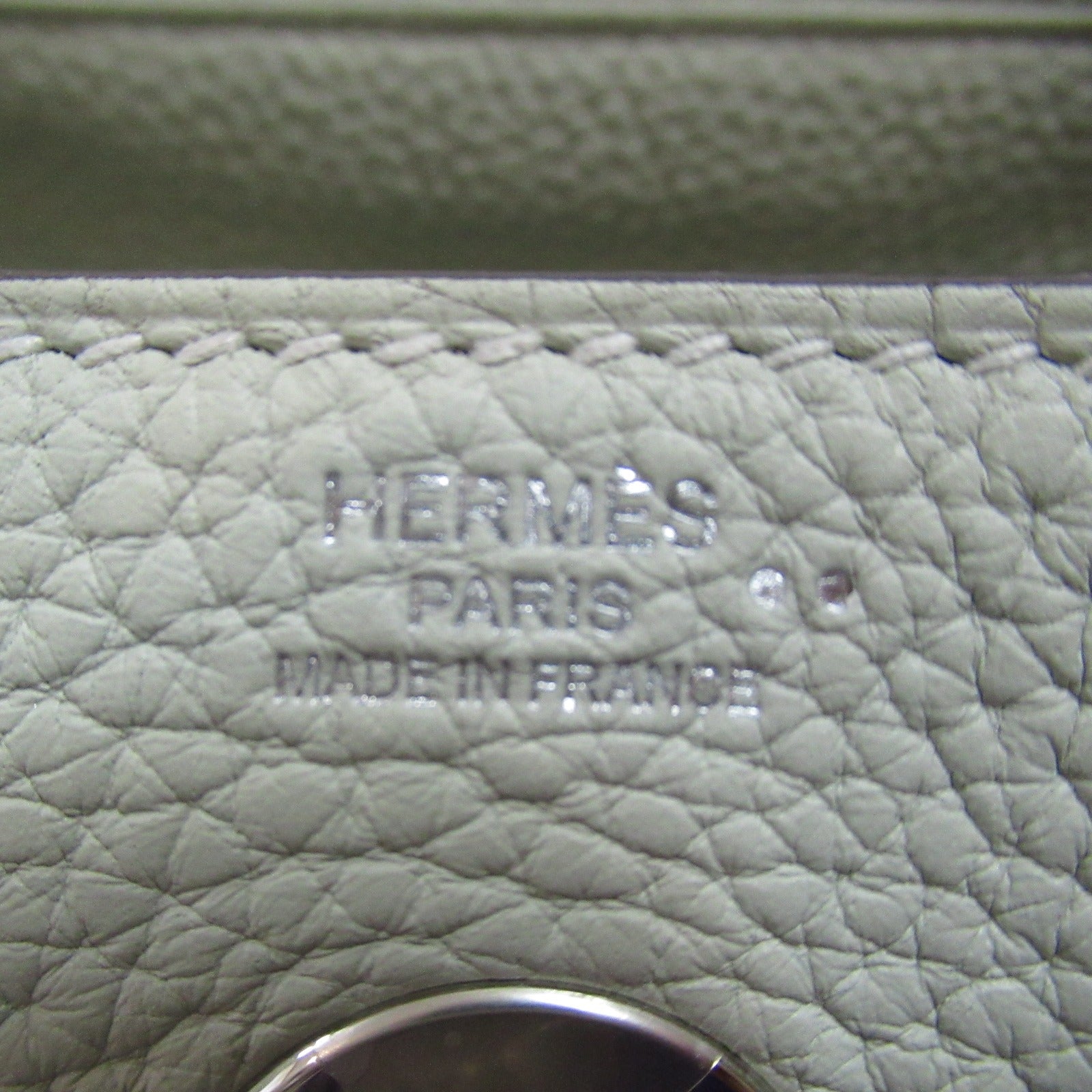 Hermes Hermes Lindy Touch 26 Greenweed Shoulder Bag Shoulder Bag Leather Triumph Alligator  Green