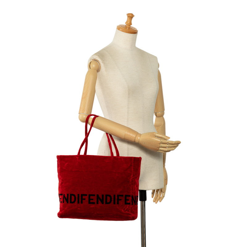 Fendi logo handbags Tote bags red bellow ladies Fendi