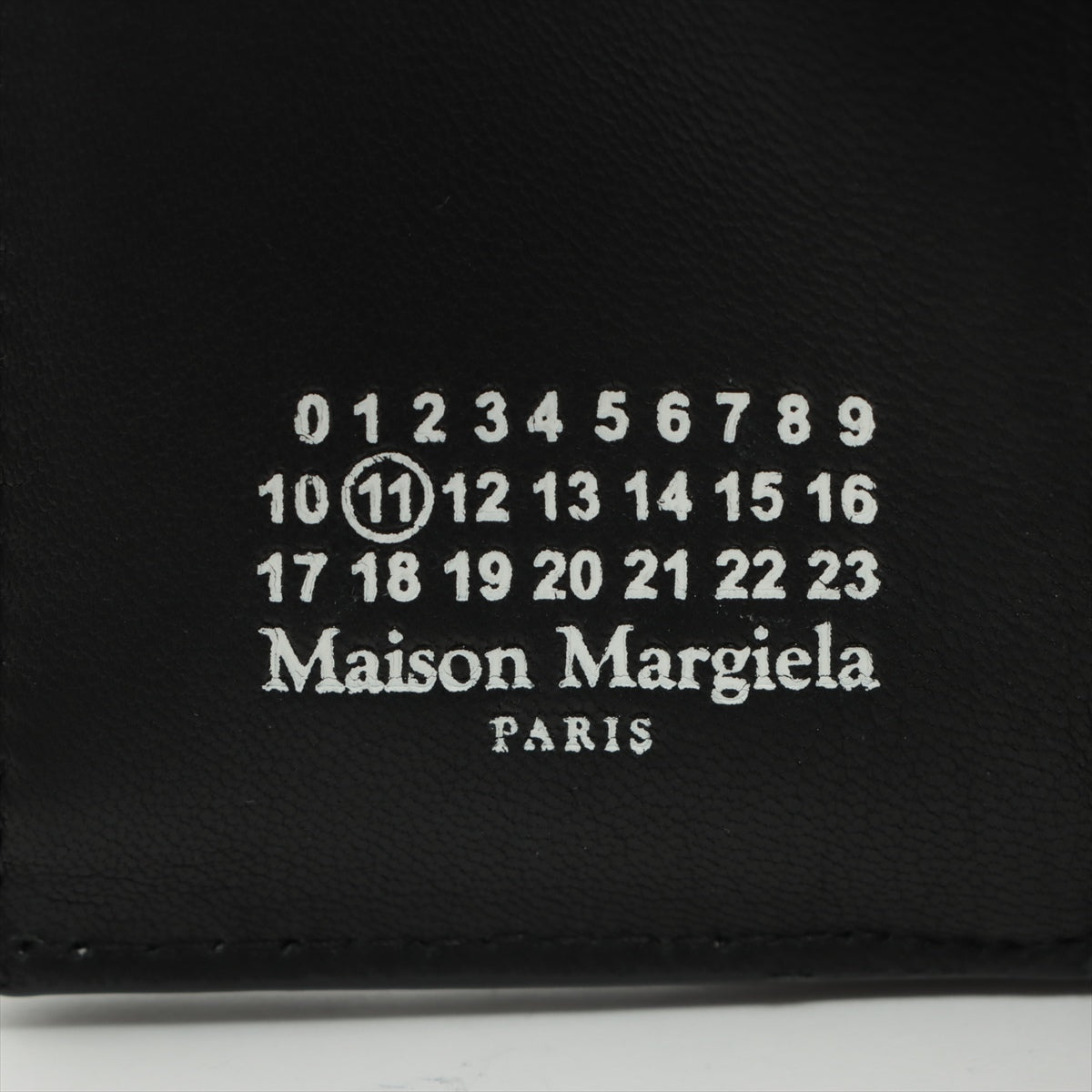 Maison Margiela Leather Wallet Black