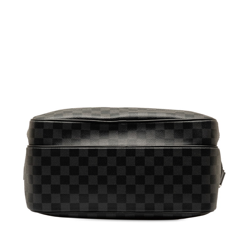 Louis Vuitton Damier Graphite Io Shoulder Bag N45252 Grey Black PVC Leather  Louis Vuitton