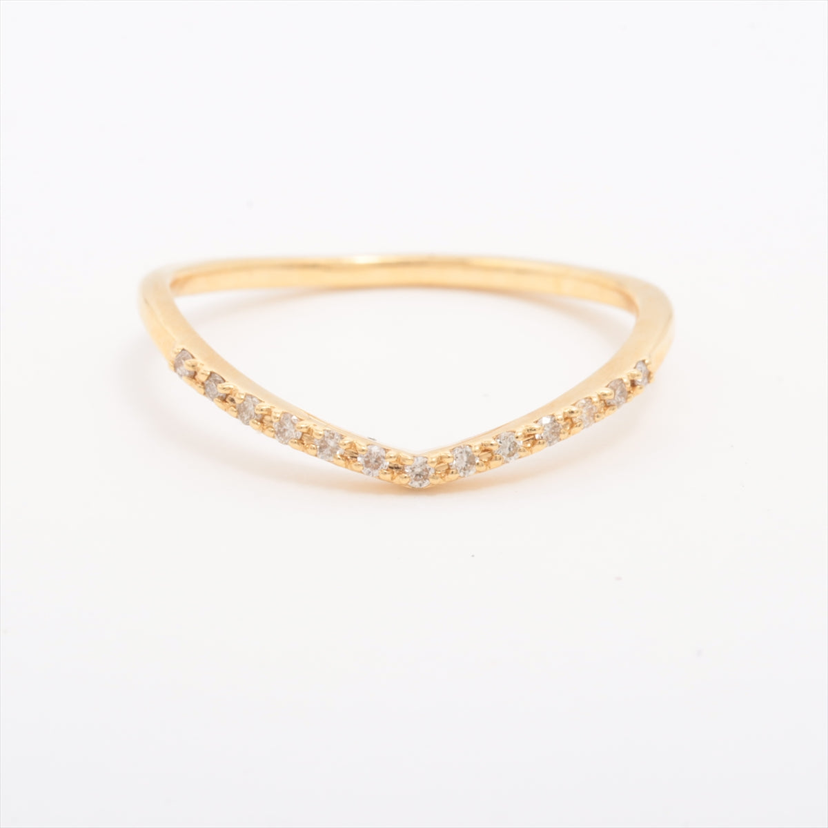 Agat Diamond Ring K18 (YG) 1.0g 0.06