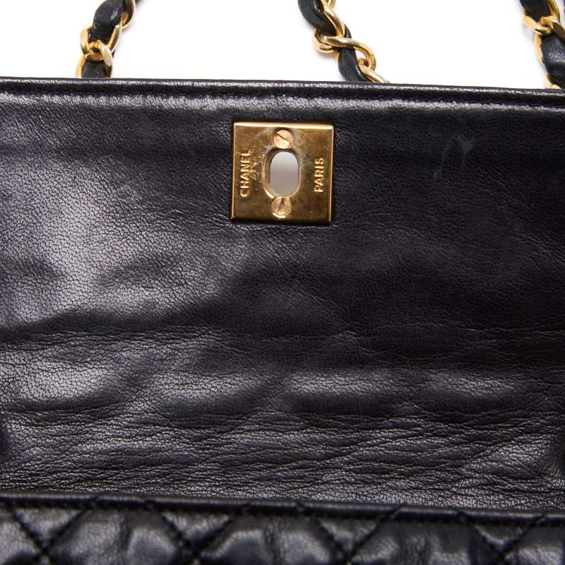 Chanel Mini Traverse Turnlock Chain Shoulder  Black  Shoulder Bag Miniature Shoulder Bag  Bag Hybrid   Ship  Mountain Bookstore Online