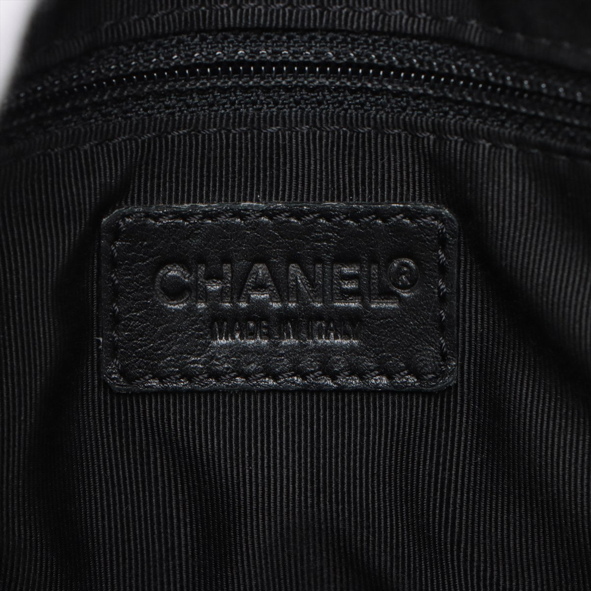 Chanel Wild Stitch  Handbag Black Gummetal G  6th