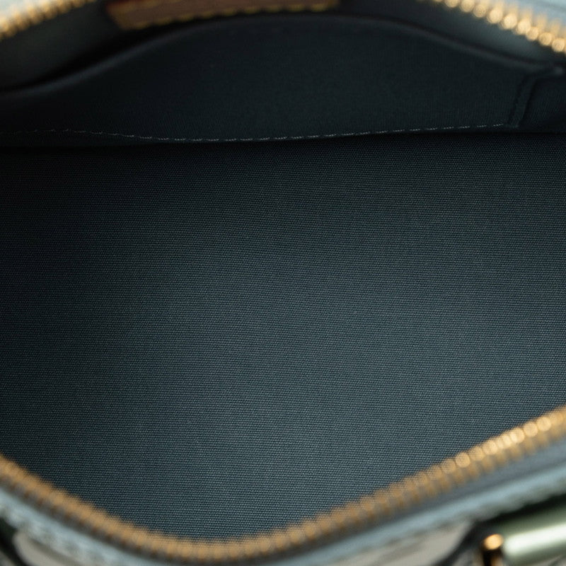 Louis Vuitton Monogram Verne Alma BB Handbag Shoulder Bag 2WAY M91557 Zibble Green Patent Leather  Louis Vuitton
