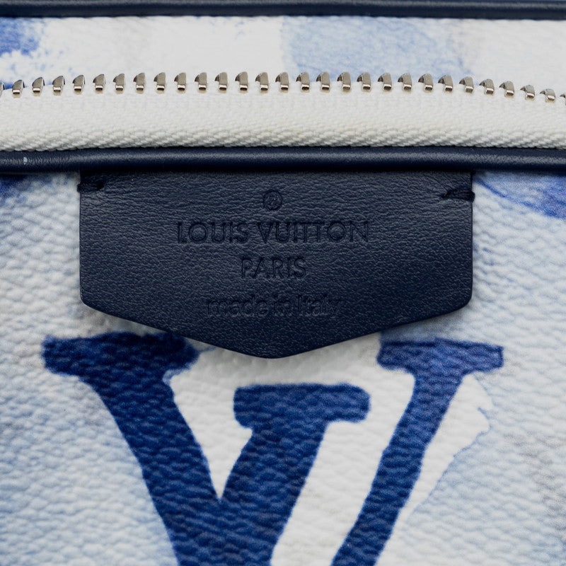 Louis Vuitton Monogram Water Color  Offset  Shoulder Bag M45763 Blue White PVC Leather  Louis Vuitton