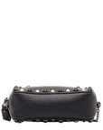Valentino Stads Shoulder Bag Mini Set Black Leather  Valentino