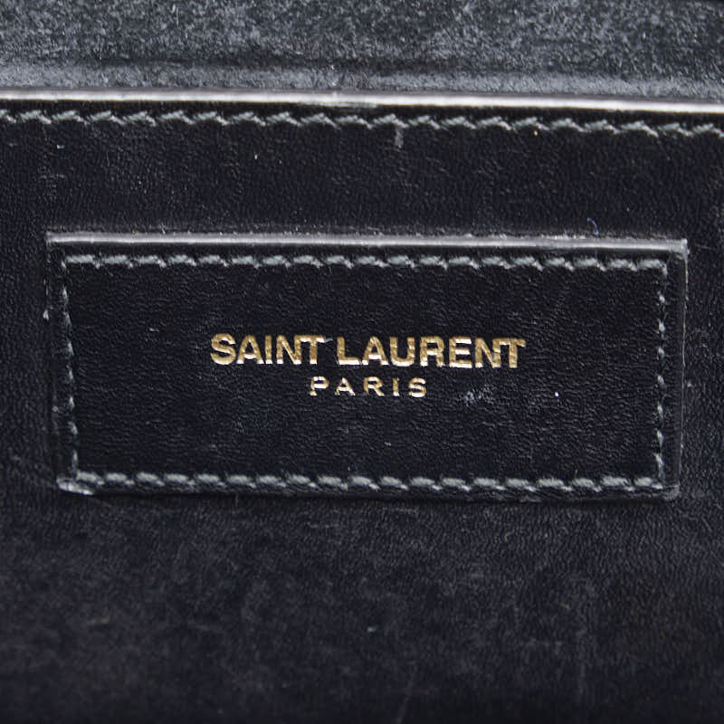 Saint Laurent Classic Kate Tussel Chain Shoulder Bag Black G Leather  Saint Laurent