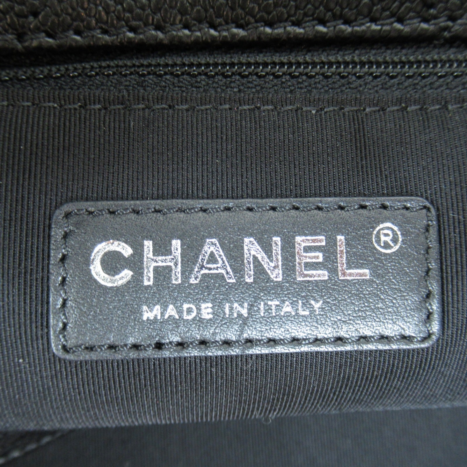 Chanel 2W Tote Bag Tote Bag Caviar S Women's Black