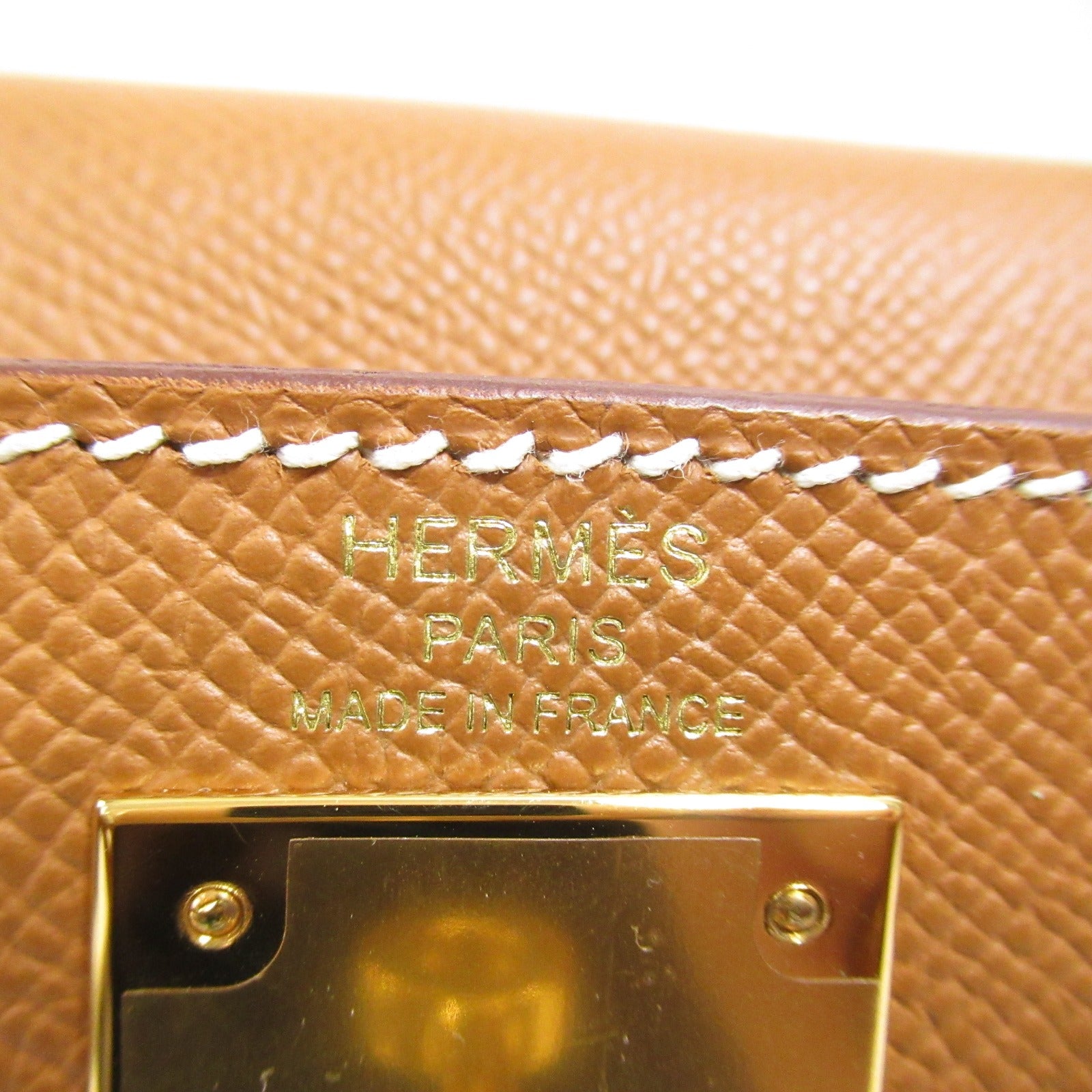 Hermes Kelly 28 G Handbag   Handbag Handbag Leather Epsom  Brown