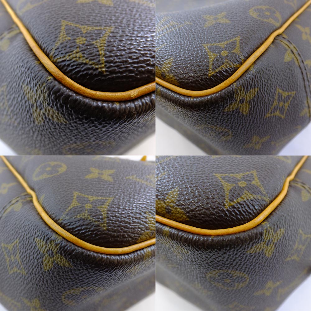 Louis Vuitton Douville Handbag Monogram Brown G  Leather Canvas