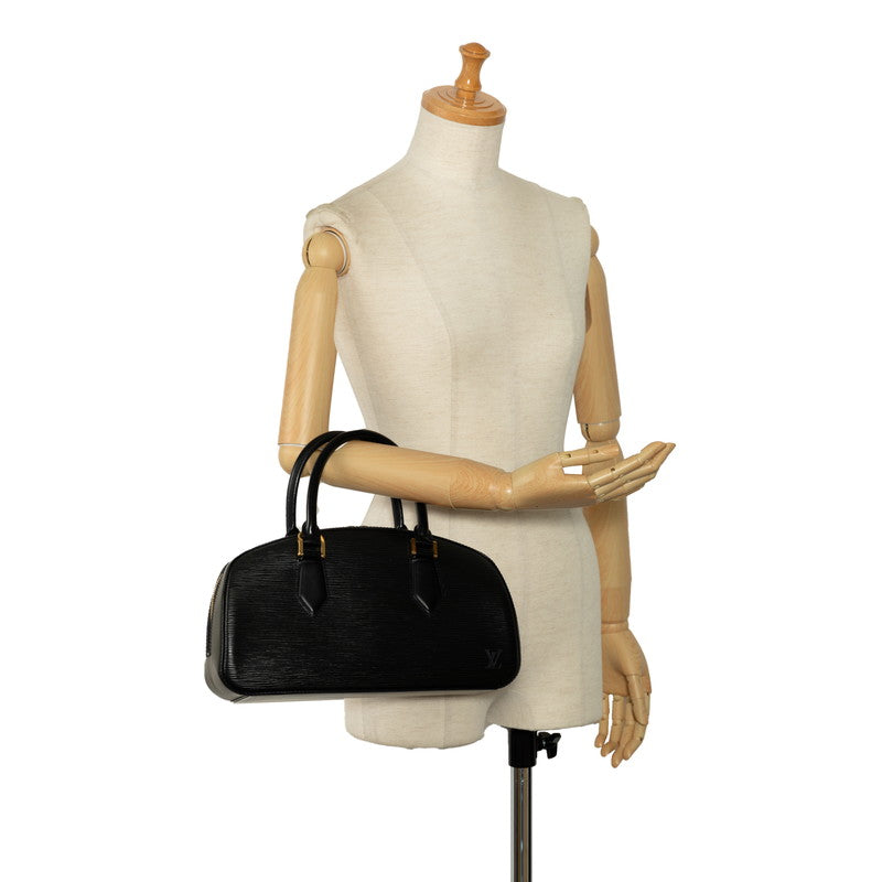 Louis Vuitton Epi Jasmine Handbag M52782 Noneir Black Leather  Louis Vuitton
