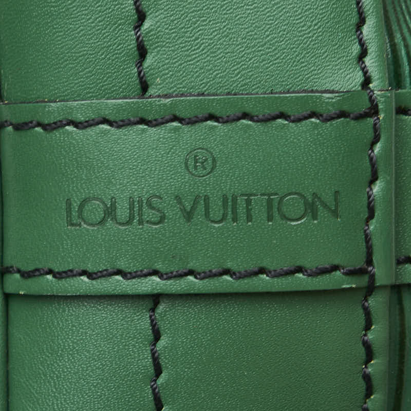 Louis Vuitton Shoulder Bag M44004 Borneo Green Leather  Louis Vuitton