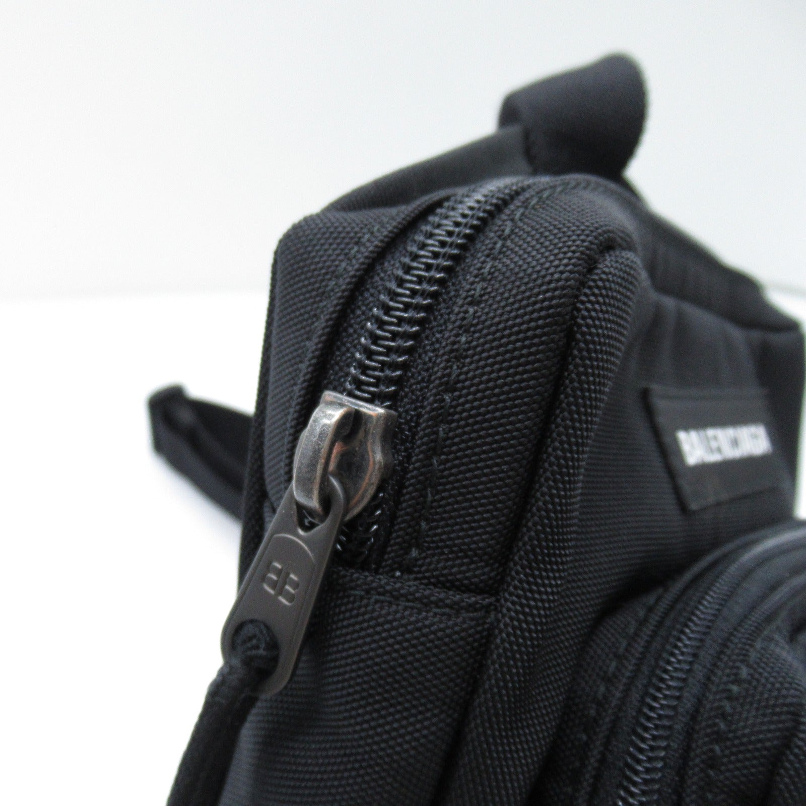 Balancega BALENCIAGA Body Bag Shoulder Bag Shoulder Bag Nylon  Black
