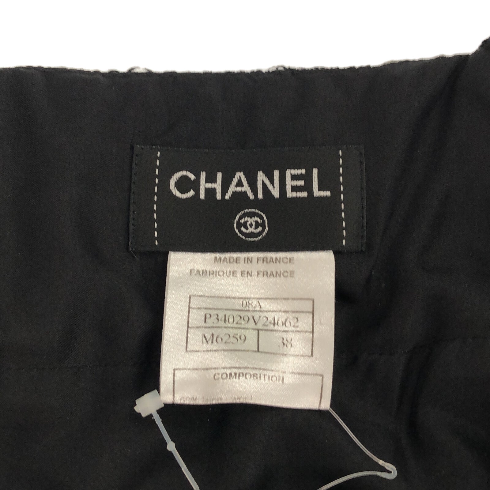 CHANEL CHANEL Jum Shirt  Bottoms Wool  Black P34029V24662