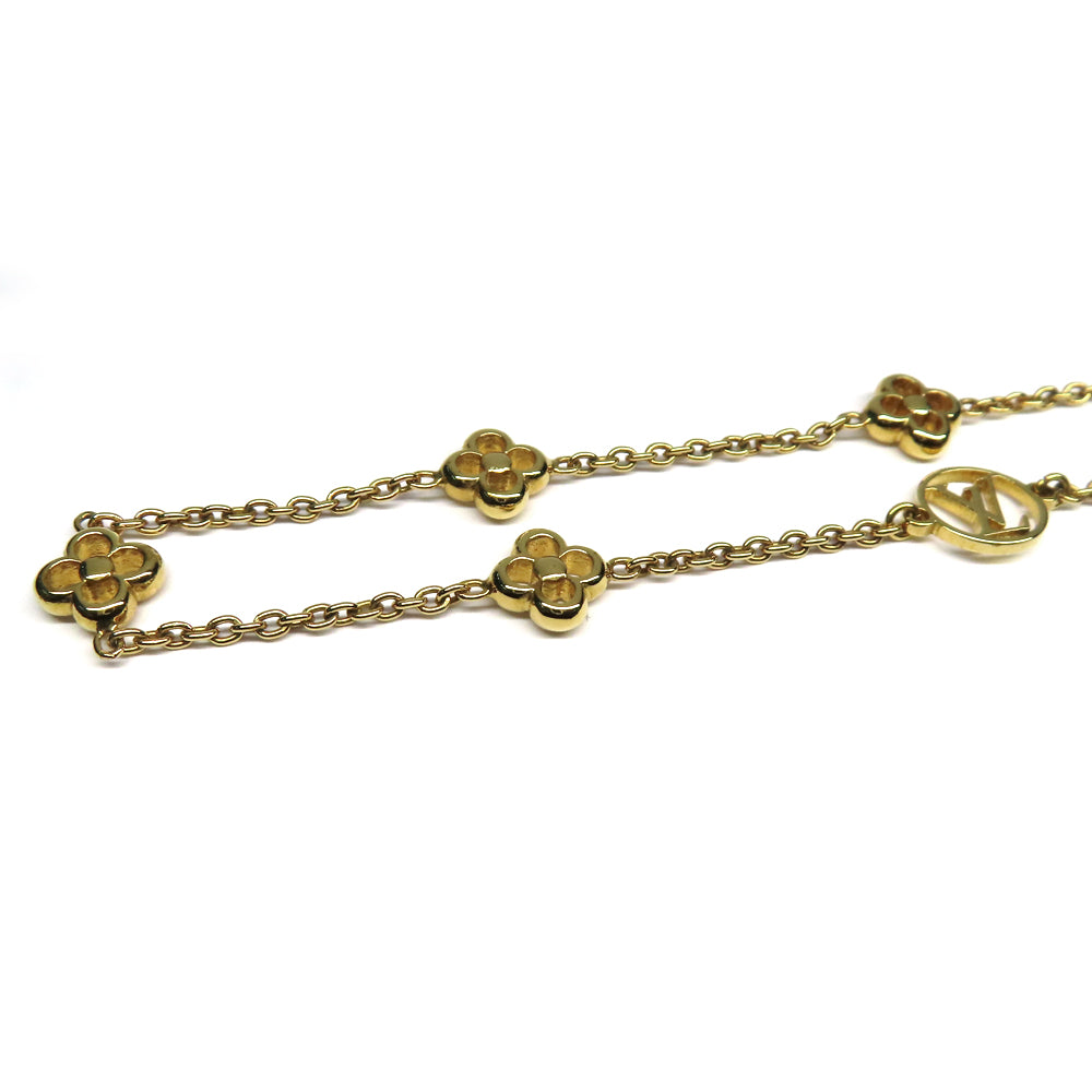 Louis Vuitton Necklace Flowerful Monogram G M68125 Metal  Jewelry Accessories