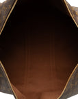 Louis Vuitton Monogram Keepall Bandouliere 60 Boston Bag Shower Bag 2WAY M41412 Brown PVC Leather  Louis Vuitton