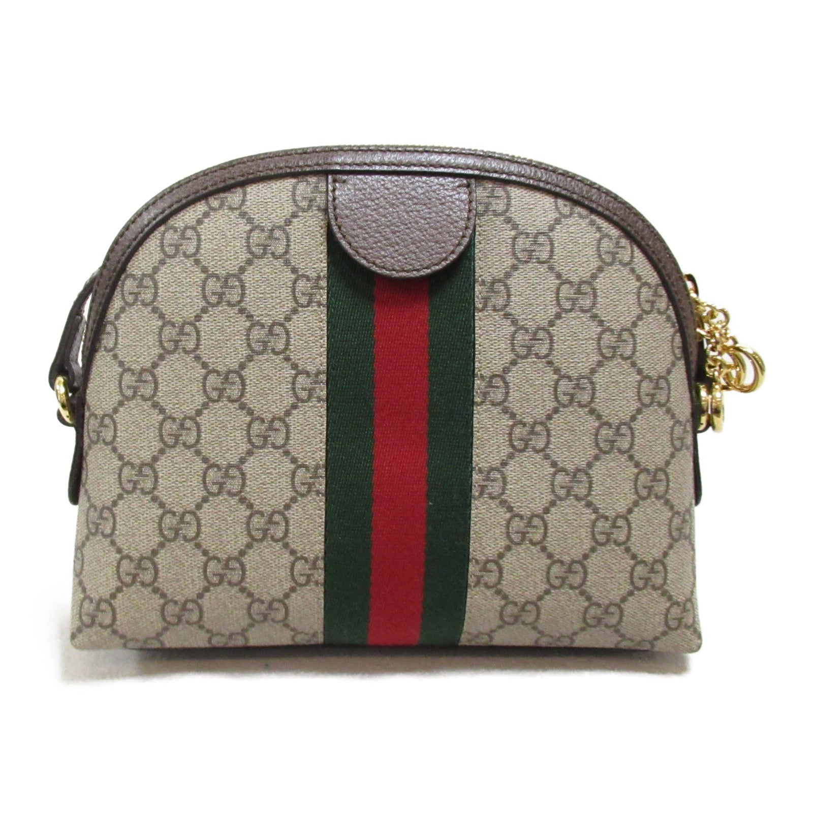 Gucci Ophidia Shoulder Bag Shoulder Bag GG Supreme  Beige Dark Brown 499621
