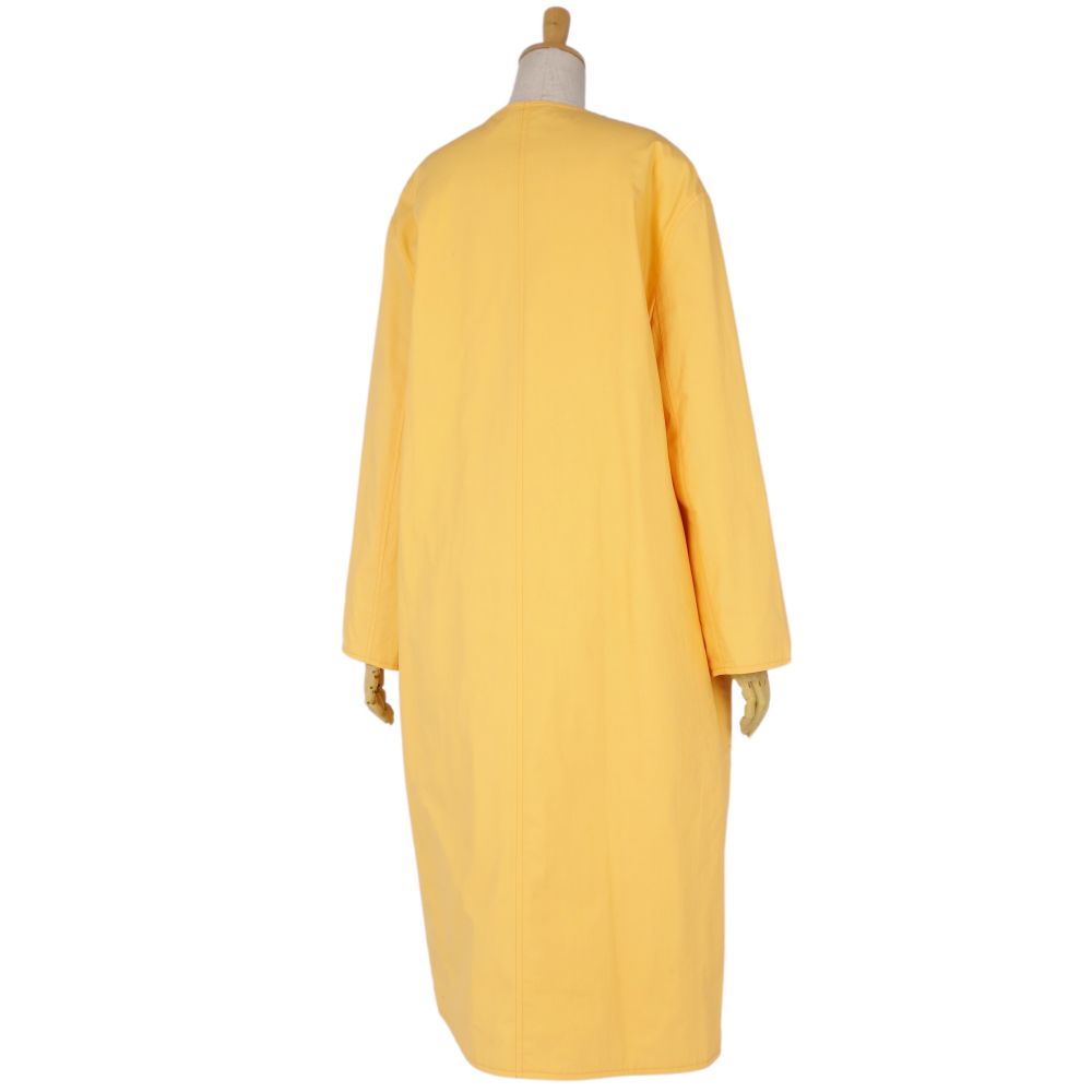 Hermes Coat 22SS Coat Ilet Clap Cotton Out  36 Yellow  Lord